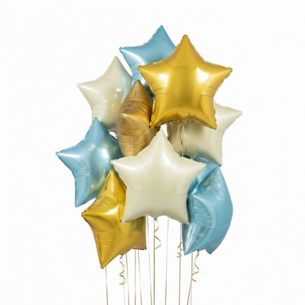 Bunch Bouquet Foil Boy Star