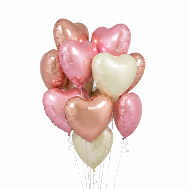 Bunch Bouquet Foil Pink Chromatic