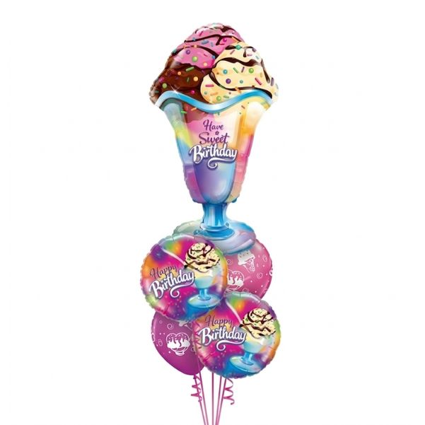 Small Bouquet Crema de Cumpleaños