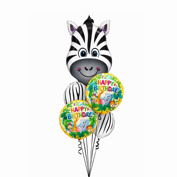 Small Bouquet Cebra de Cumple