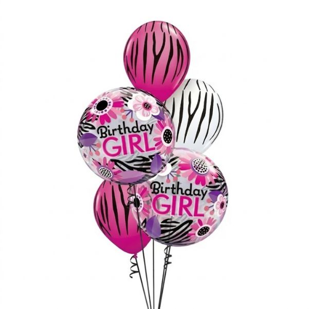 Small Bouquet Animal Print Birthday