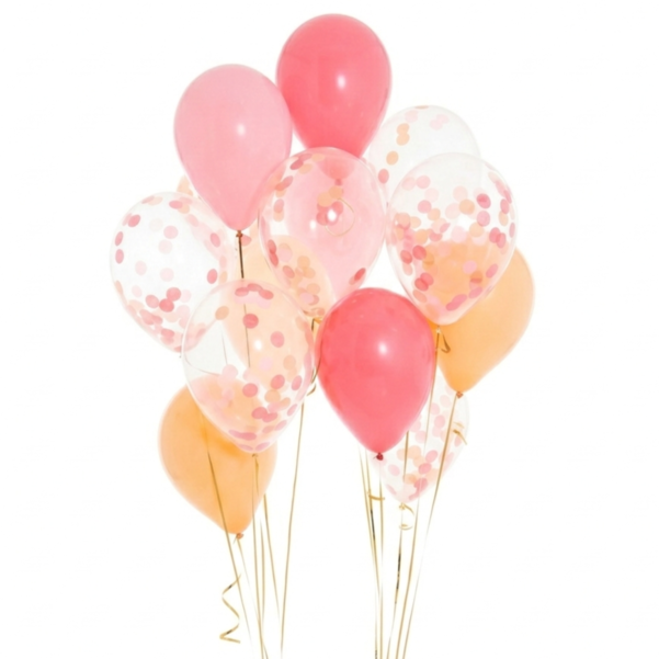 Bouquet Confeti Rosa Melocotón