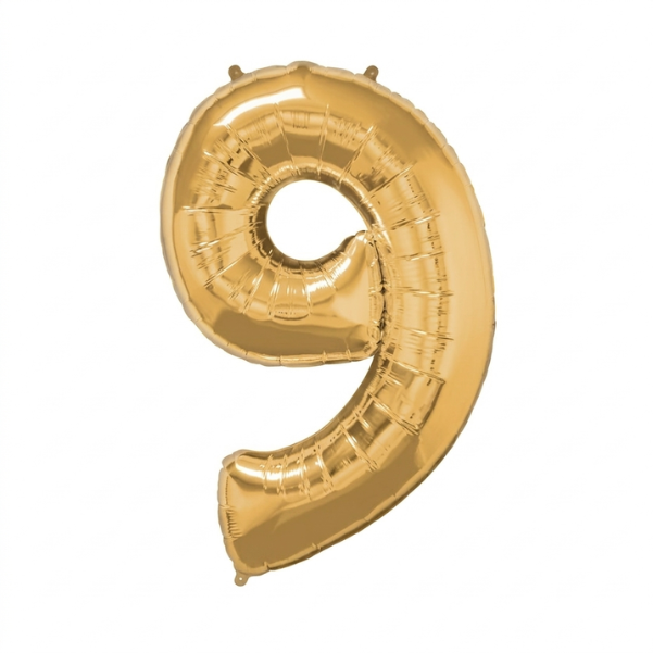 Globo Foil Numero 9