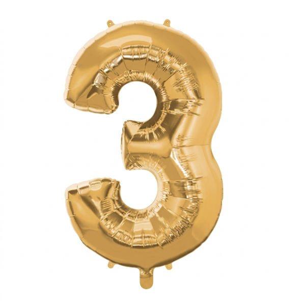 Globo Foil Numero 3