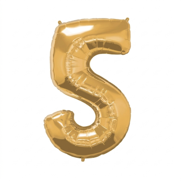Globo Foil Numero 5