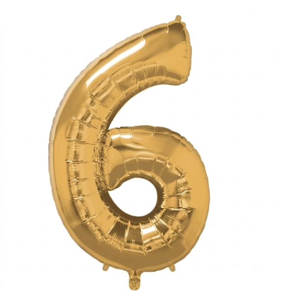 Globos Foil Numero 6